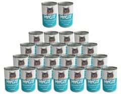 Vincent MyCat mokra hrana, riba, 24 x 415 g