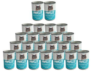 Vincent MyCat mokra hrana, riba, 24 x 415 g