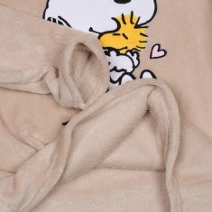Snoopy Snoopy POLARNE, dvodelne ženske pižame, TOPLE pižame z dolgimi rokavi S