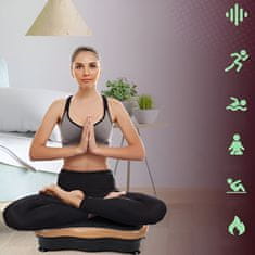 LIVEFY Vibro Fit vibracijska plošča za vadbo, zlata