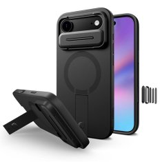 Tech-protect Kevlar Aura MagSafe ovitek za iPhone 17 Air, črna