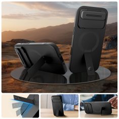 Tech-protect Kevlar Aura MagSafe ovitek za iPhone 17 Air, črna