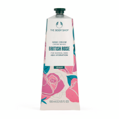 The Body Shop Krema za roke britanska vrtnica 100ml