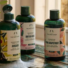 The Body Shop Roza grenivka gel za prhanje 250 ml