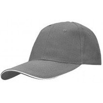 PIGO Kapa s šiltom lang sandwich - siva