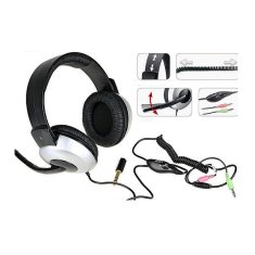 Genius HS-05A Deluxe 2.0 črne,zaprte slušalke z mikrofonom + nadzor glasnosti