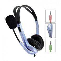 Genius HS-04S 2.0 vijolične/črne, slušalke z mikrofonom