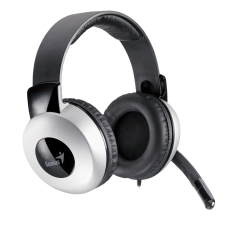 Genius HS-05A Deluxe 2.0 črne,zaprte slušalke z mikrofonom + nadzor glasnosti
