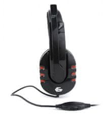 Gembird GHS-402 Gaming črne, slušalke z mikrofonom
