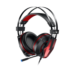 Genius HS-G710V (31710014400) 7.1 Gaming USB črne/rdeče, slušalke z mikrofonom, vibracijske