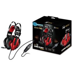 Genius HS-G710V (31710014400) 7.1 Gaming USB črne/rdeče, slušalke z mikrofonom, vibracijske