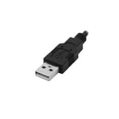 Marvo H8618 2.0 USB RGB Gaming črne naglavne slušalke