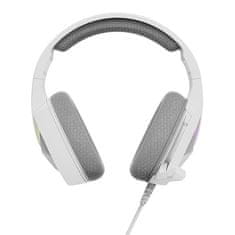 Marvo H8618 2.0 USB RGB Gaming bele naglavne slušalke