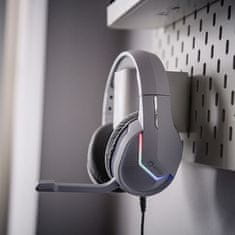 Marvo H8618 2.0 USB RGB Gaming bele naglavne slušalke