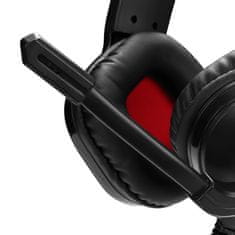 Marvo HG8929 RGB USB črne stereo igralne naglavne slušalke