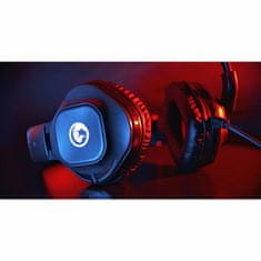 Marvo HG8929 RGB USB črne stereo igralne naglavne slušalke