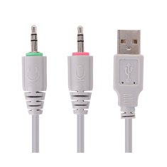 Marvo HG8936 LED USB rožnate stereo igralne slušalke z belo svetlobo