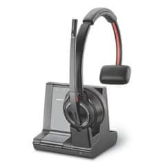 Poly Mono brezžične slušalke Plantronics Savi 8210-M UC USB-A DECT črne (207322-02) s stojalom