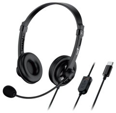 Genius HS-230U (31710021403) 2.0 USB C žične slušalke z mikrofonom