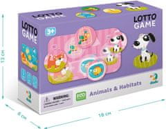 DoDo Lotto Živali in njihovi domovi