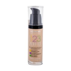 Bourjois Paris 123 Perfect dolgoobstojni tekoči puder 30 ml Odtenek 52 vanille