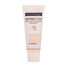 Maybelline Affinitone tekoč puder z mat učinkom 30 ml Odtenek 02 light porcelain