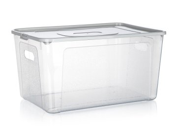 BRILANZ Škatla za shranjevanje MULTIBOX 17l, 39x26x20,5cm, pokrov, sponka, plastika