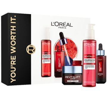 Loreal Paris Darilni set za lasersko nego kože Revitalift