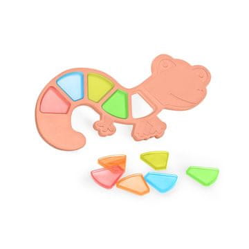 Miniland Baby Senzorična uganka - Kuščar