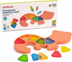 Miniland Baby Senzorična uganka - Kuščar