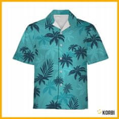 Korbi MOŠKA SRAJCA VICE CITY – HAVAJSKI KARNEVAL GTA TOMMY VERCETTI, MODRA, 4XL