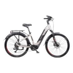 MTF Električno mestno kolo TOUR 6.5, 17", 80 Nm, baterija Samsung 36V/17 Ah (612 Wh) do 140 km, 9 prestav Shimano