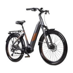 MTF Električno mestno kolo TOUR 8.5, 17", 95 Nm, baterija Samsung 36V/17 Ah (612 Wh) do 140 km, 10 prestav Shimano
