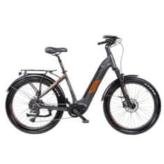 MTF Električno mestno kolo TOUR 8.5, 17", 95 Nm, baterija Samsung 36V/17 Ah (612 Wh) do 140 km, 10 prestav Shimano