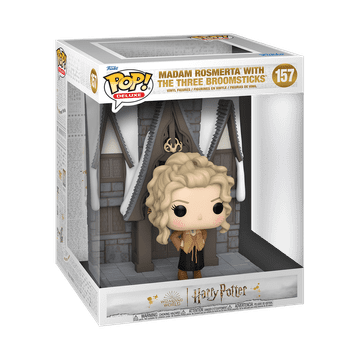 Funko POP! DELUXE: HARRY POTTER HOGSMEADE - 3 BROOMSTICKS W/MADAM ROSMERTA