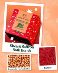 The Body Shop Kopalna bomba Shea & Safran 50 g