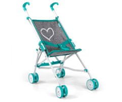 MILLY MALLY Julia Prestige Mint otroški voziček za lutke