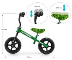 MILLY MALLY Milly Mally Dragon zelena balans kolo