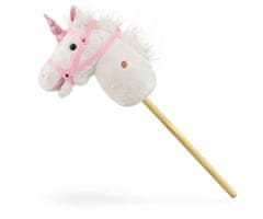 MILLY MALLY Milly Mally Hobby Horse na palici, bela