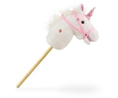 MILLY MALLY Milly Mally Hobby Horse na palici, bela