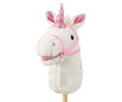 MILLY MALLY Milly Mally Hobby Horse na palici, bela