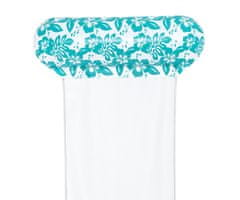 Bestway Bestway 43839 Mrežasti plavalni stol Mint Flowers 1,45 m x 87 cm