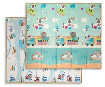 MILLY MALLY Milly Mally Play Circus in Travel T1 zložljiva penasta podloga