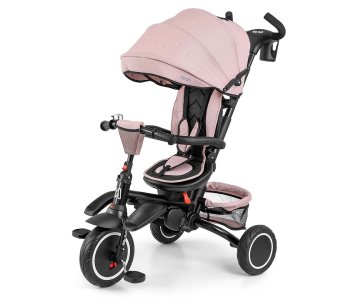 MILLY MALLY Milly Mally Stanley Gumijasto novo roza triciklo