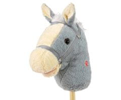 MILLY MALLY Milly Mally Hobby Horse na palici, siva