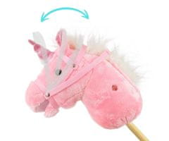 MILLY MALLY Milly Mally Hobby Horse na palici, roza