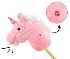 MILLY MALLY Milly Mally Hobby Horse na palici, roza