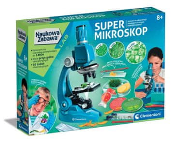 Clementoni Clementoni Scientific Fun Lab 50755 Super mikroskop
