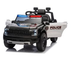 MILLY MALLY Milly Mally Ford Ranger Police črno vozilo na baterijski pogon