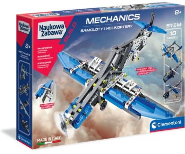 Clementoni Clementoni Scientific Fun Lab 60950 Mehanski laboratorij – Letala in helikopterji